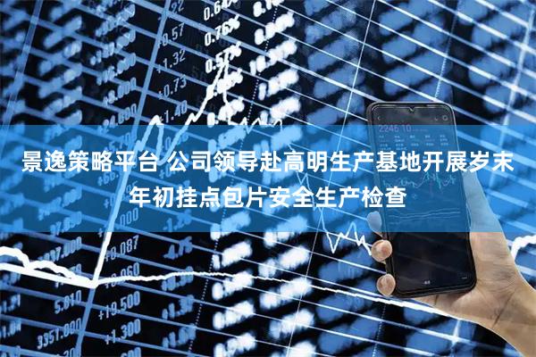 景逸策略平台 公司领导赴高明生产基地开展岁末年初挂点包片安全生产检查